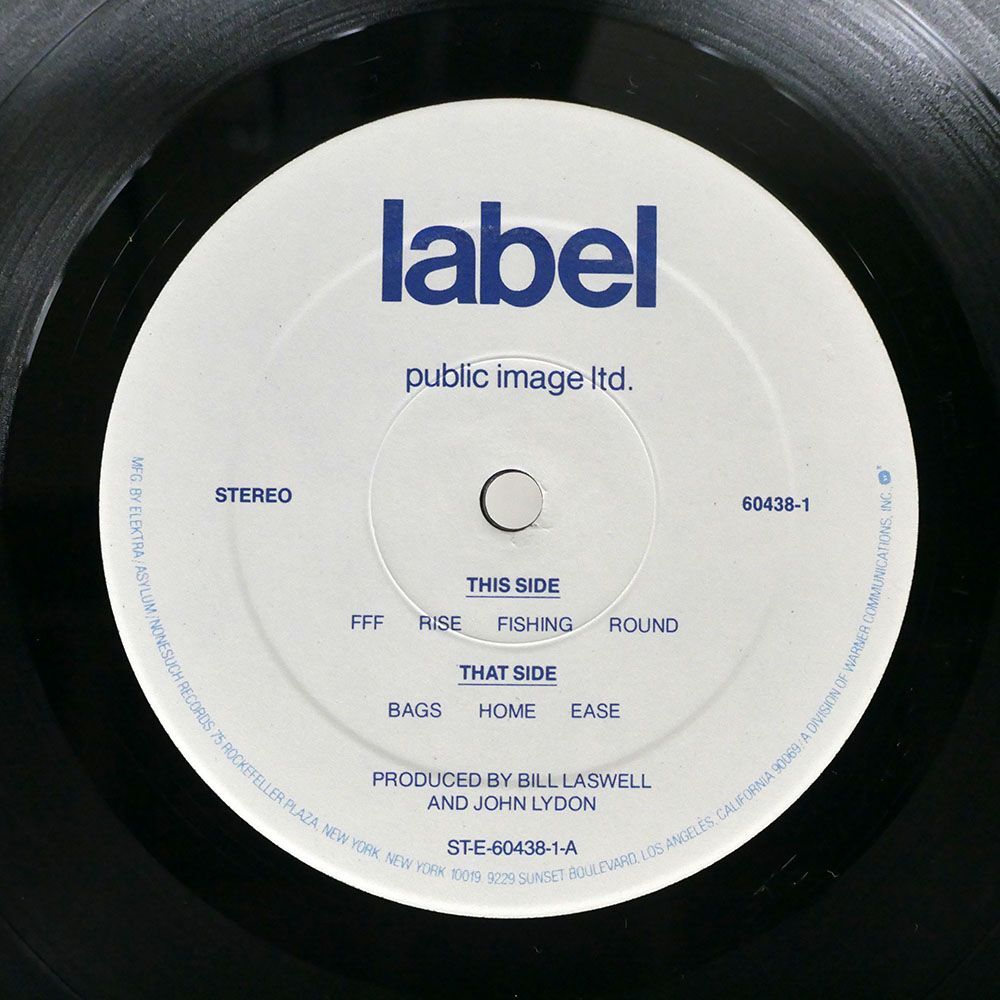 PUBLIC IMAGE LTD/ALBUM/ELEKTRA 604381 LP_画像2