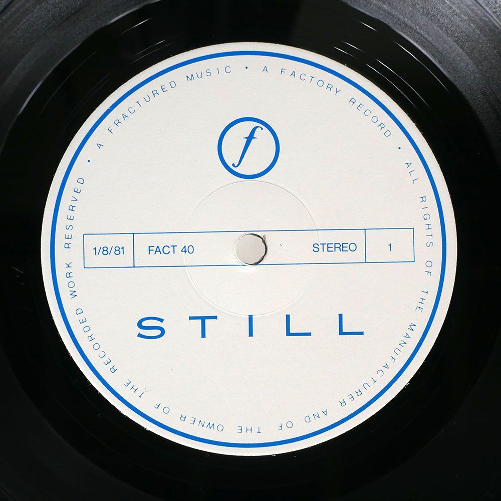 JOY DIVISION/STILL/FACTORY FACT40 LPの画像3