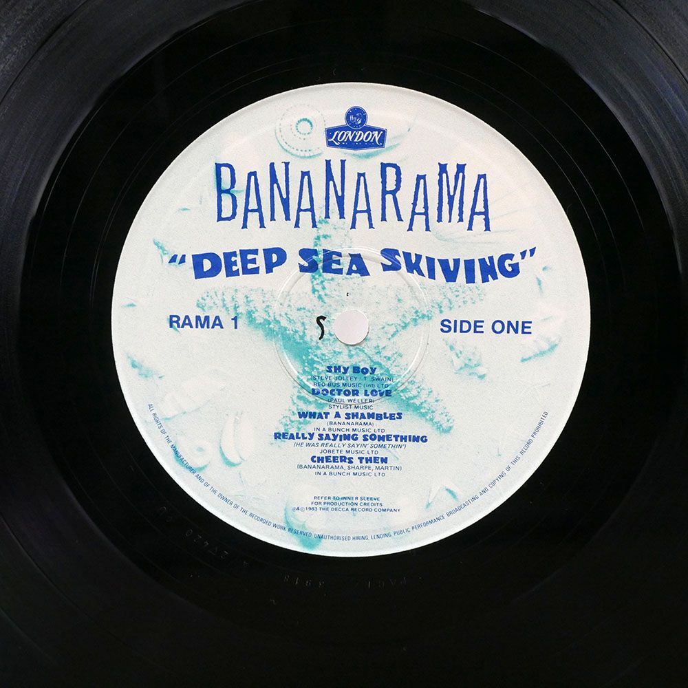 英 BANANARAMA/DEEP SEA SKIVING/LONDON RAMA1 LP_画像2