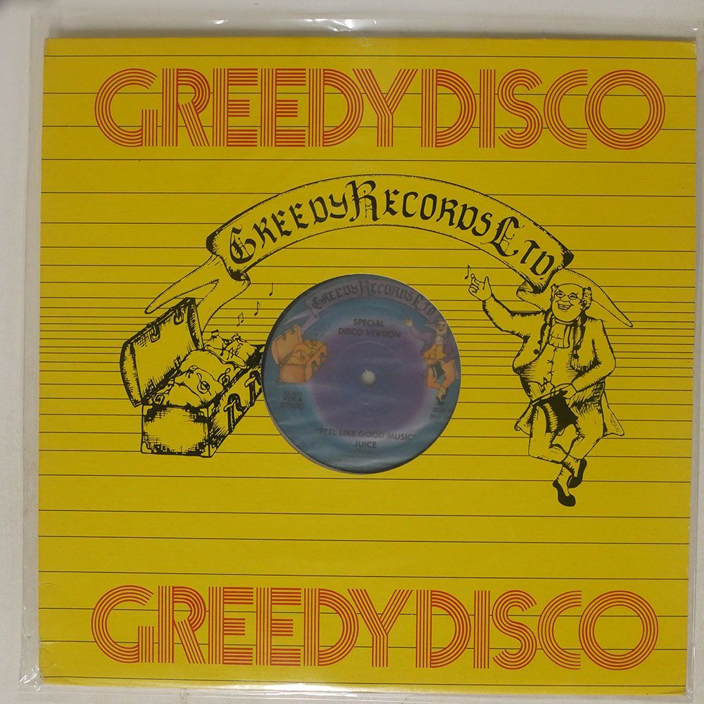 J.U.I.C.E/FEEL LIKE GOOD MUSIC CATCH A GROOVE/GREEDY RECORDS LTD. DGD108 12の画像1