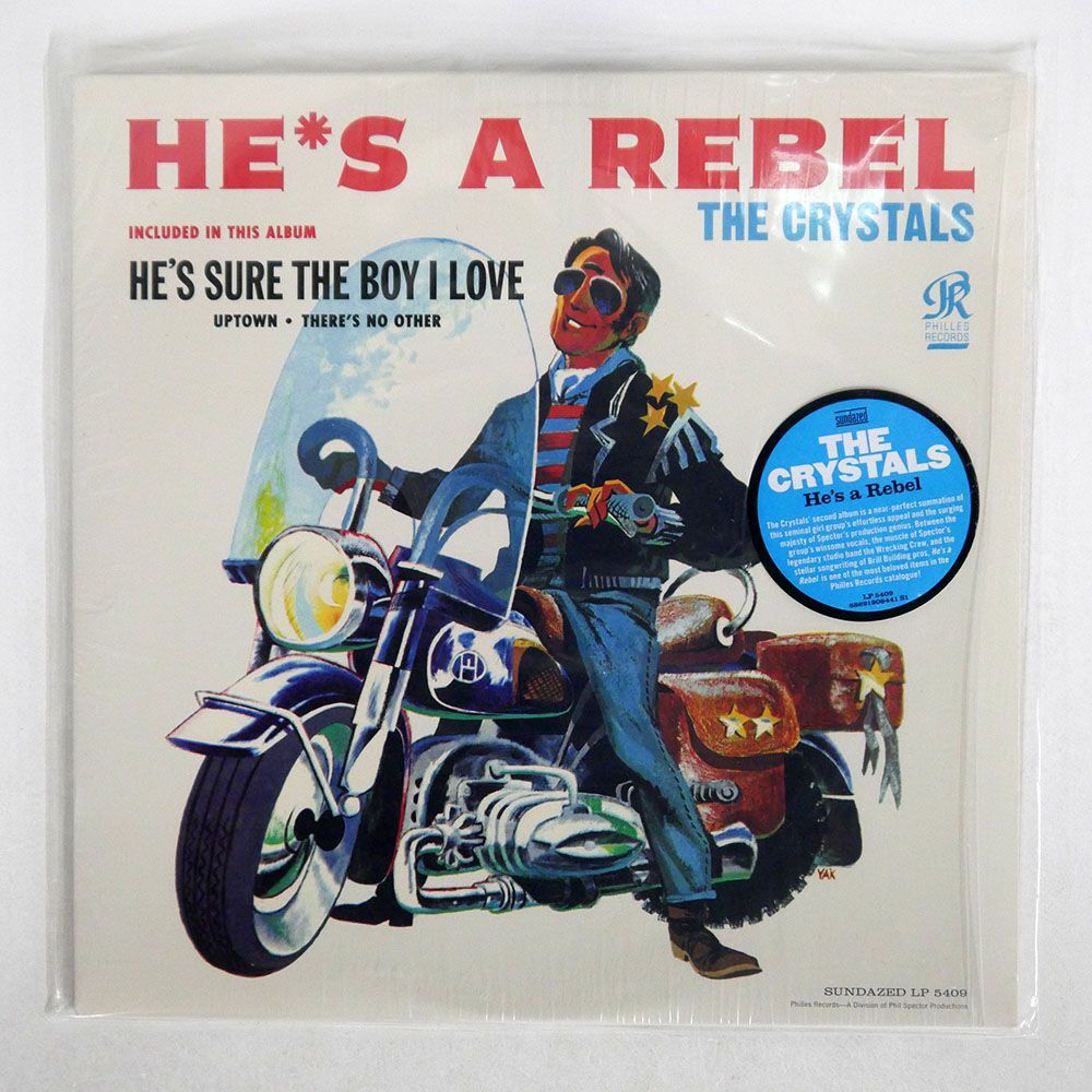 THE CRYSTALS/HE’S A REBEL/SUNDAZED MUSIC LP5409 LP_画像1