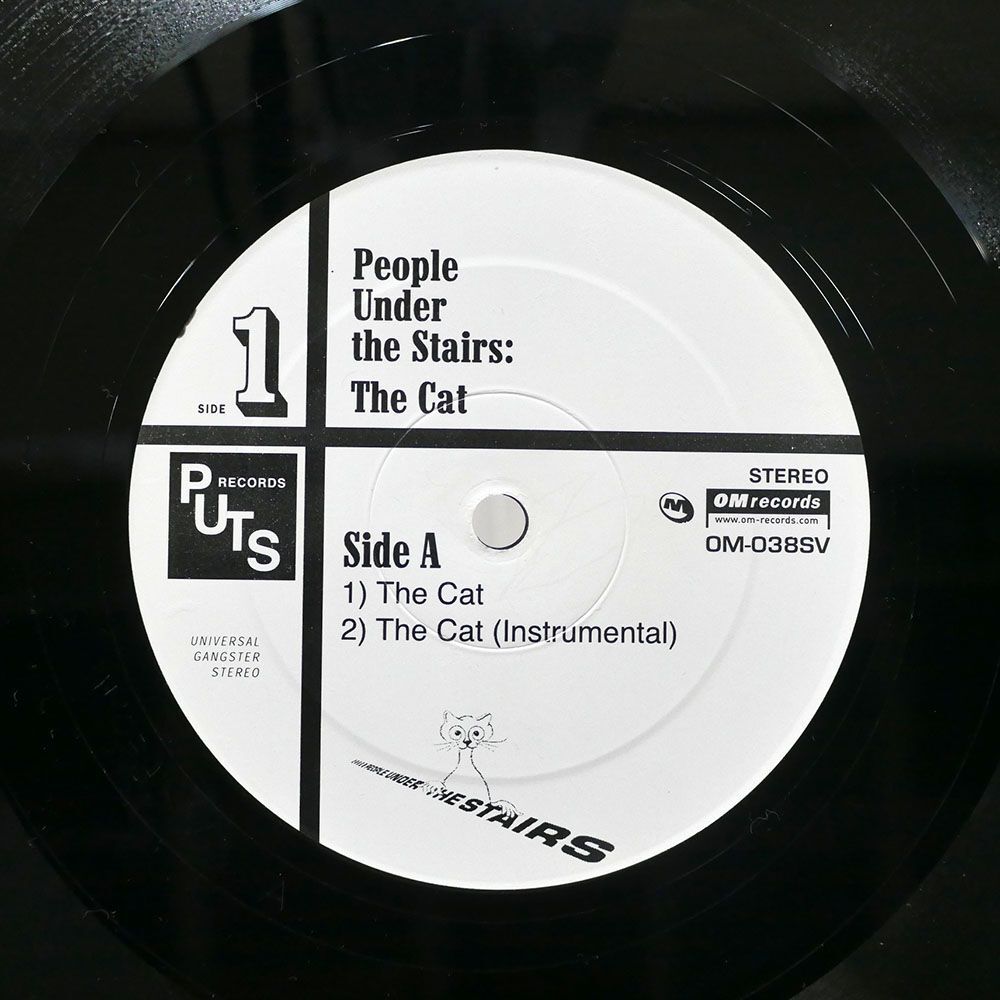 米 PEOPLE UNDER THE STAIRS/CAT/OM OM038SV 12の画像2