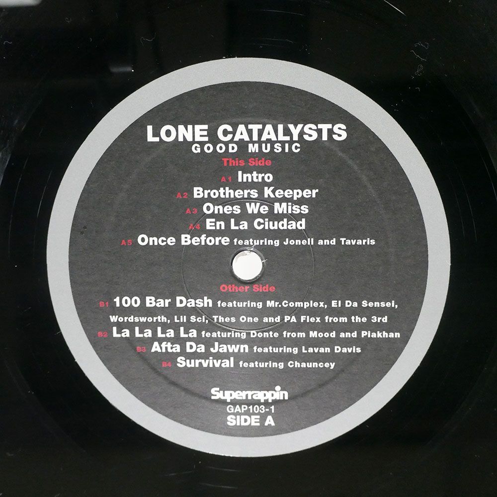 LONE CATALYSTS/GOOD MUSIC/B.U.K.A. ENTERTAINMENT GAP1031 LPの画像2