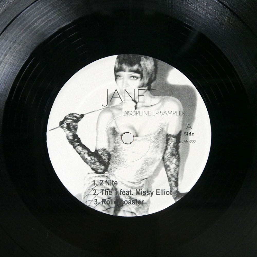 米 ブート JANET JACKSON/DISCIPLINE LP SAMPLER/NOT ON LABEL JAN003 12の画像1