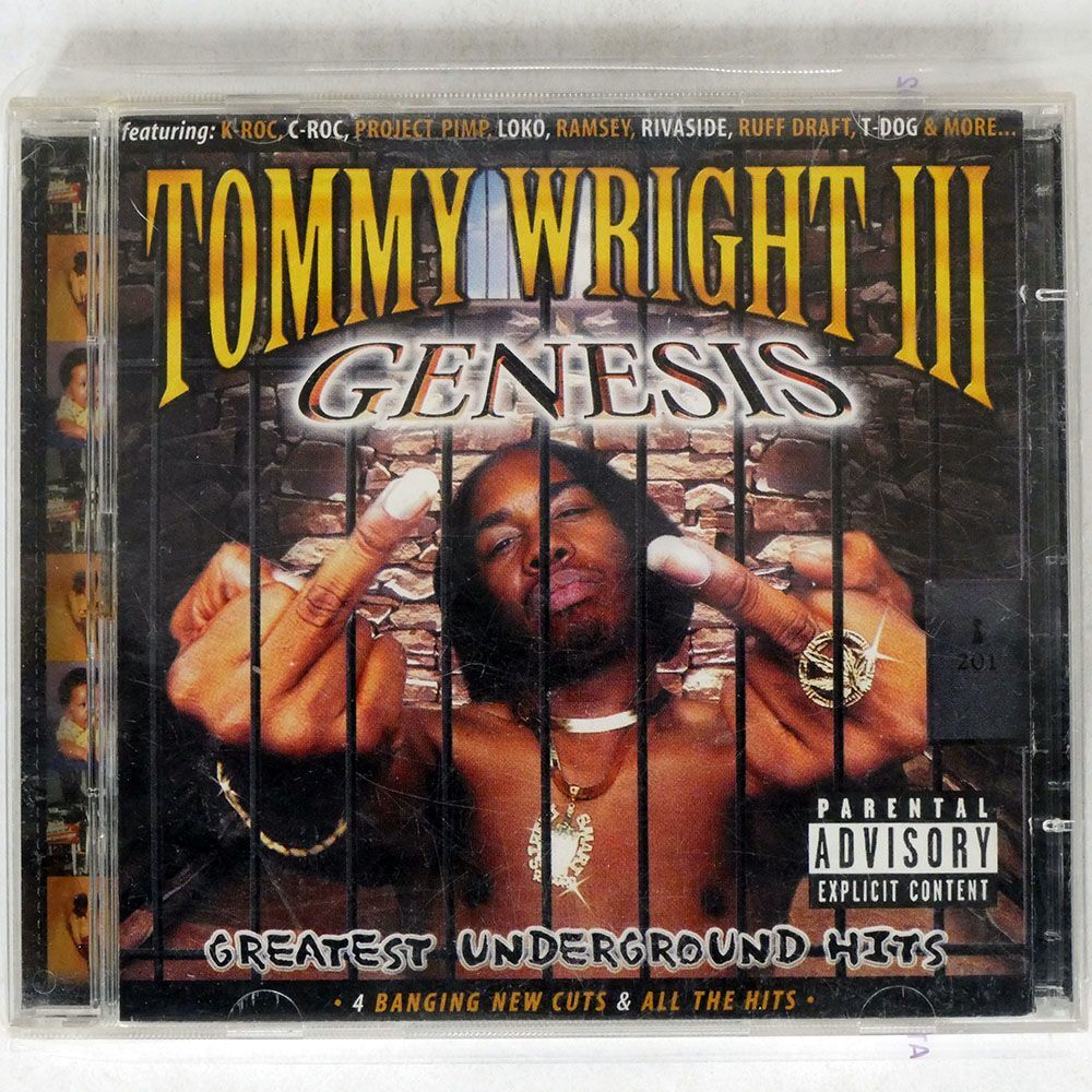 TOMMY WRIGHT/GENESIS: GREATEST UNDERGROUND HITS/STREET SMART RECORDS SMR 0002 CDの画像1