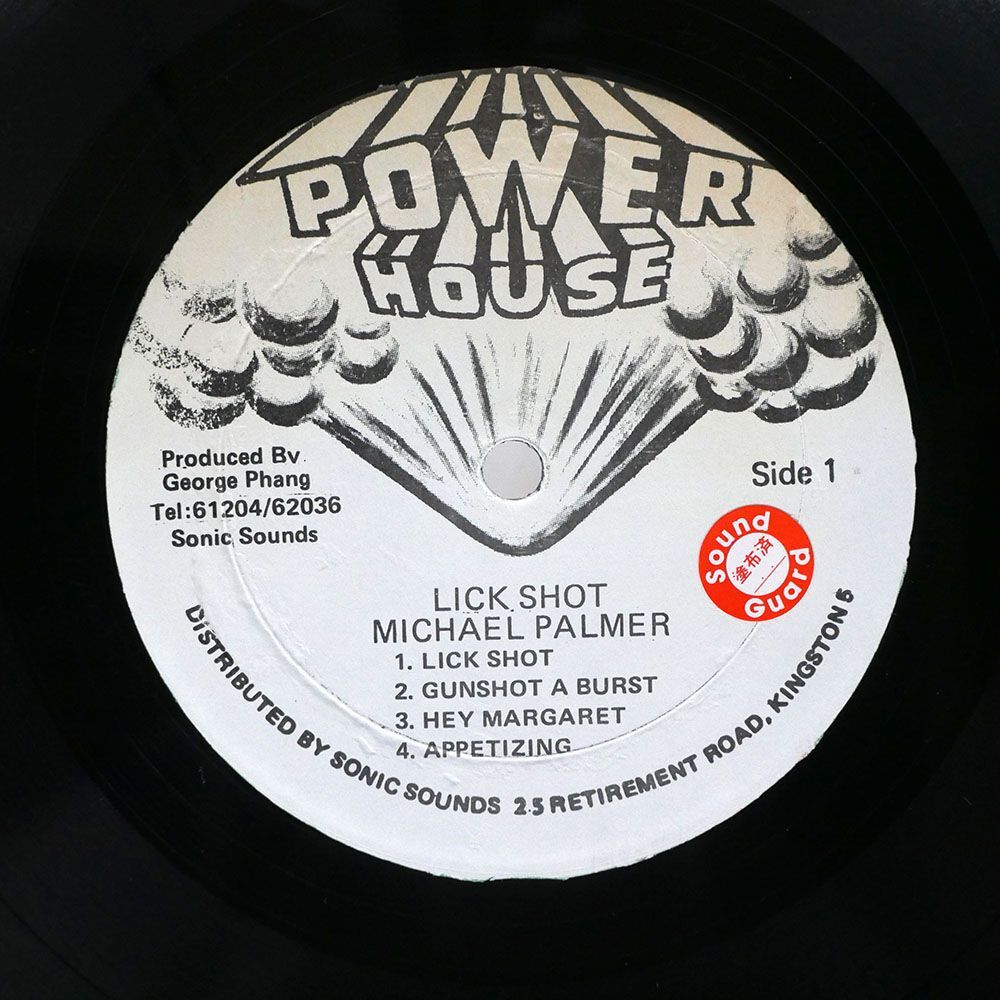 MICHAEL PALMER/LICK SHOT/POWER HOUSE NONE LPの画像2