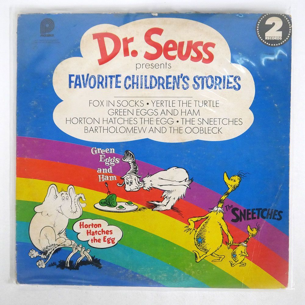 MARVIN MILLER/DR. SEUSS PRESENTS...FAVORITE CHILDREN’S STORIES/RCA CAMDEN CXS9029 LPの画像1