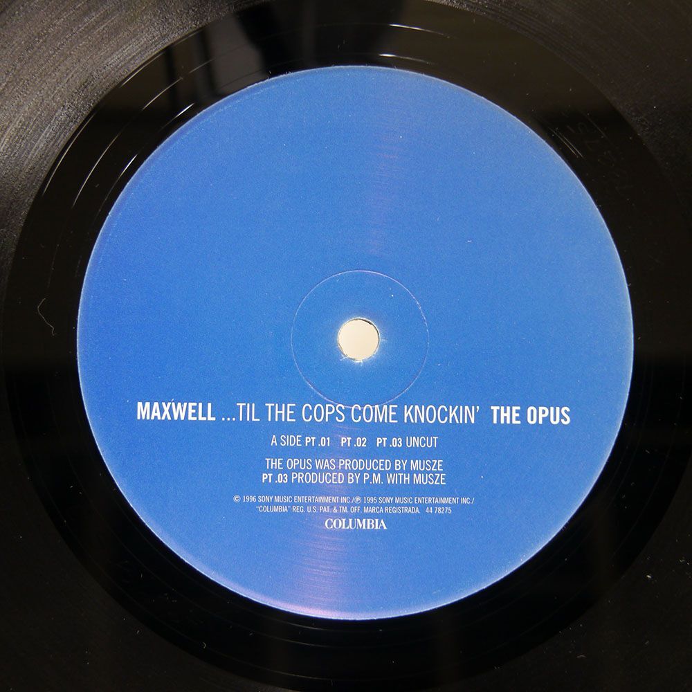 米 MAXWELL/TIL THE COPS COME KNOCKIN’ THE OPUS/COLUMBIA XSS78275 12の画像2