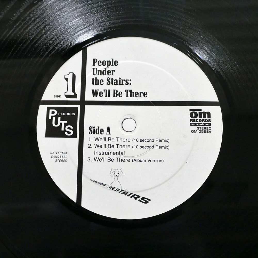 米 PEOPLE UNDER THE STAIRS/WE’LL BE THERE/OM OM056SV 12の画像2