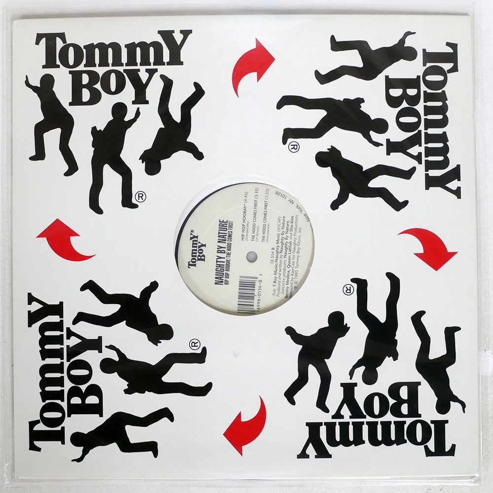 米 NAUGHTY BY NATURE/HIP HOP HOORAY HOOD COMES FIRST/TOMMY BOY TB554 12の画像1