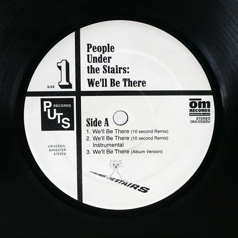 米 PEOPLE UNDER THE STAIRS/WE’LL BE THERE/OM OM056SV 12の画像2