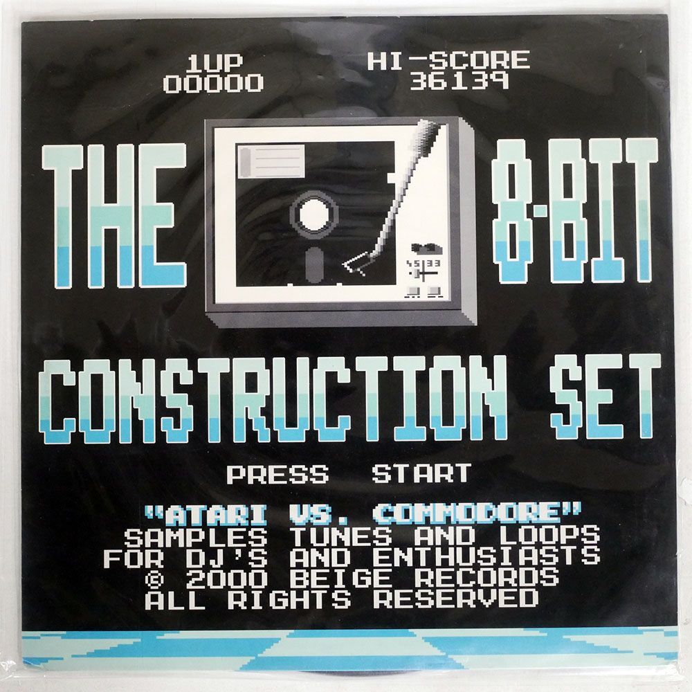 8-BIT CONSTRUCTION SET/SAME/BEIGE RECORDS BEG-004 12の画像1