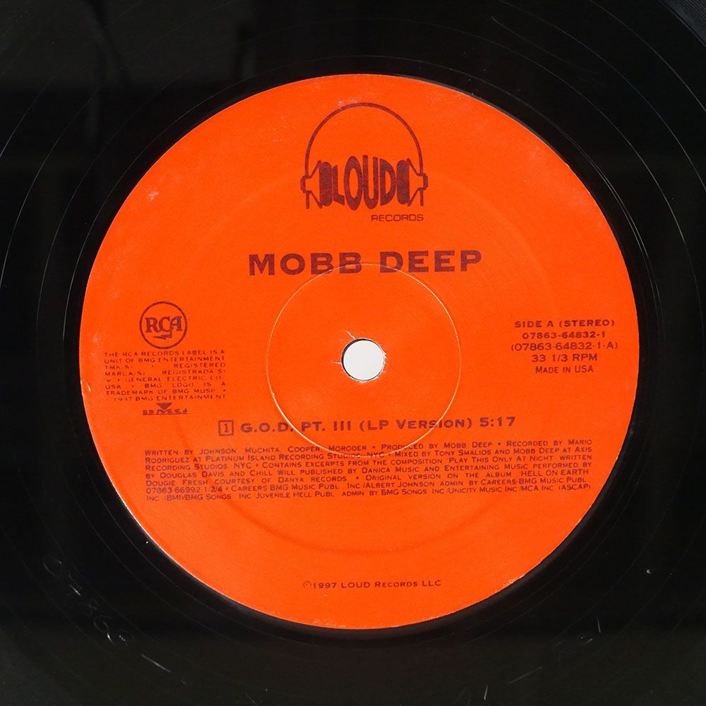 米 MOBB DEEP/G.O.D. PT. III/LOUD 07863648321 12の画像2