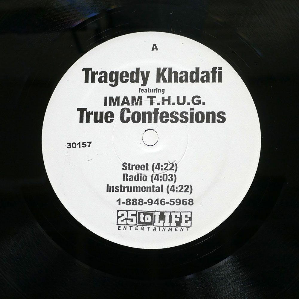 米 TRAGEDY KHADAFI/TRUE CONFESSIONS THUG PARADISE/25 TO LIFE ENTERTAINMENT 30157 12の画像1