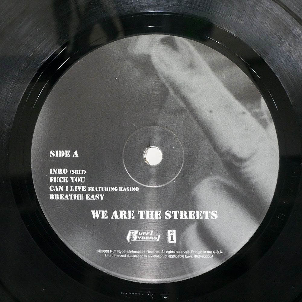 米 LOX/WE ARE THE STREETS/RUFF RYDERS 0694906011 LP_画像2