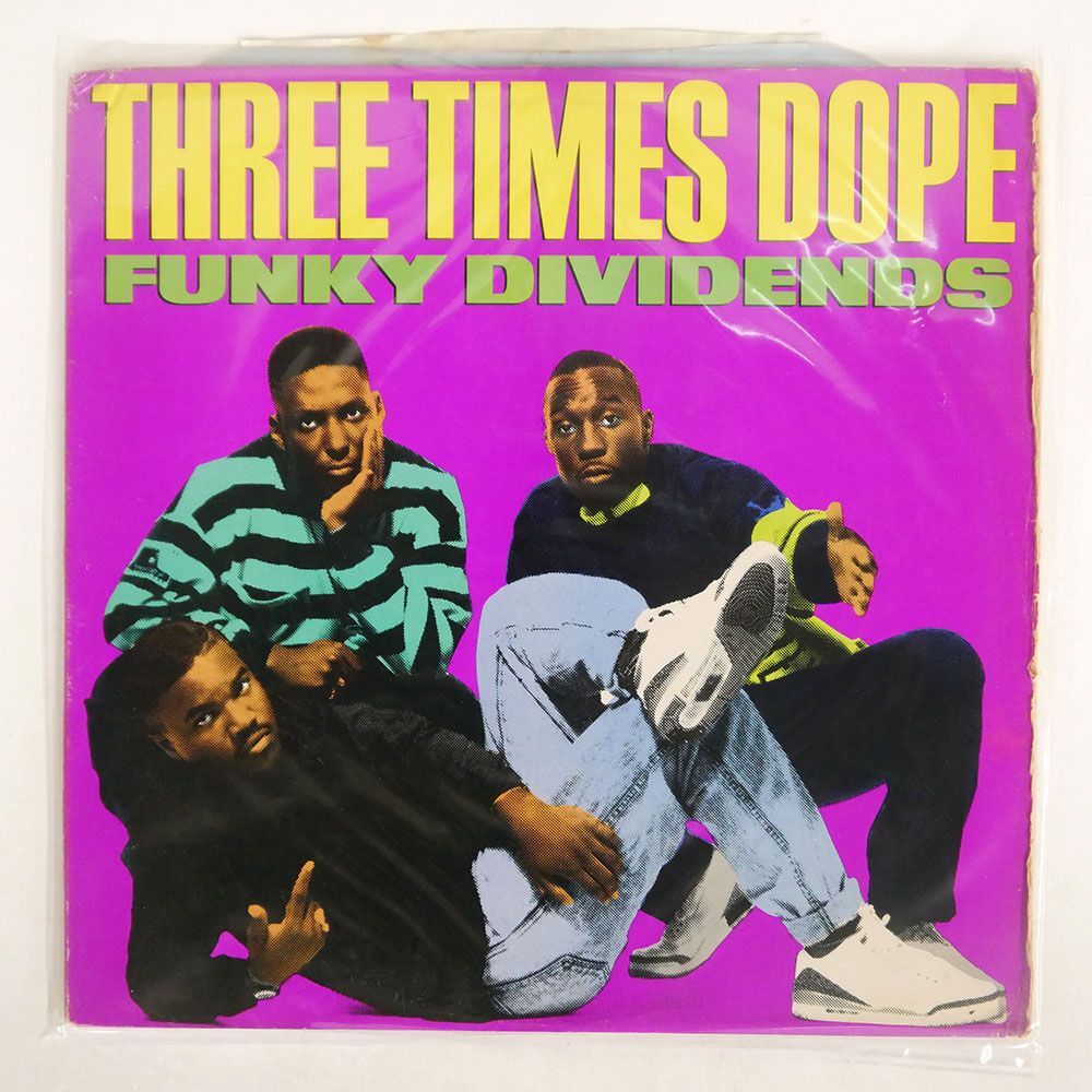 米 THREE TIMES DOPE/FUNKY DIVIDENDS/ARISTA AD19835 12の画像1