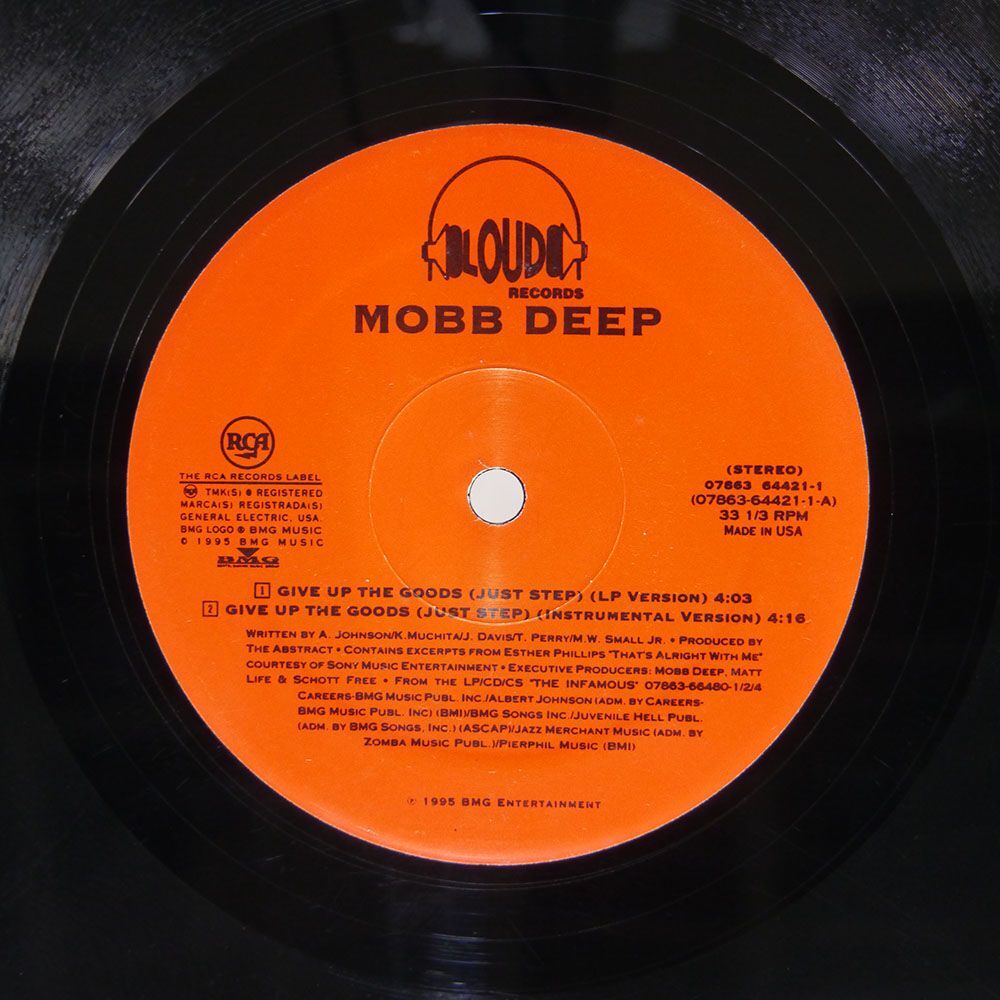 米 MOBB DEEP/TEMPERATURE’S RISING GIVE UP THE GOODS/LOUD 07863644211 12の画像2