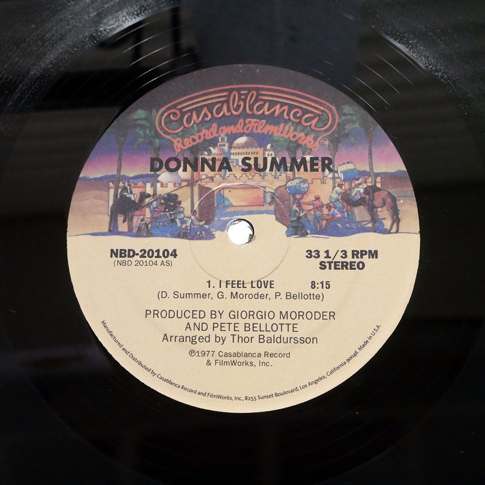 DONNA SUMMER/I FEEL LOVE LOVE TO LOVE YOU/CASABLANCA (4) NBD 20104 12の画像2