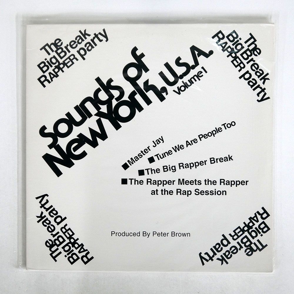 VA/SOUNDS OF NEW YORK, U.S.A. VOLUME 1 (THE BIG BREAK RAPPER PARTY)/HIT MAKERS OF AMERICA QC710 LPの画像1