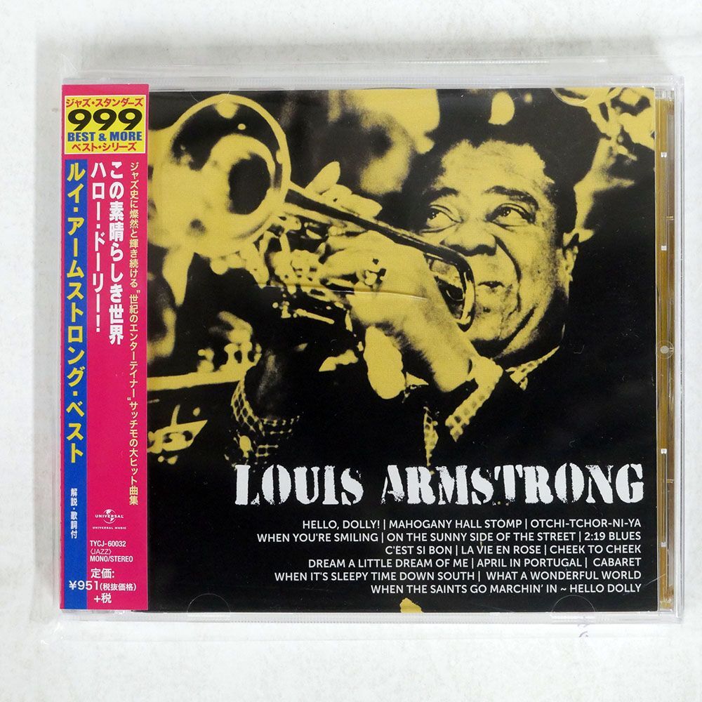 LOUIS ARMSTRONG/BEST/UNIVERSAL TYCJ60032 CD □の画像1