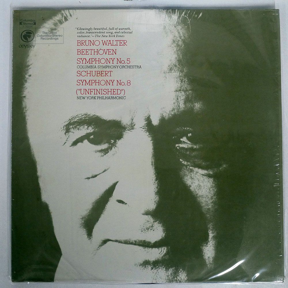 米 ブルーノ・ワルター/ベートーヴェン : 交響曲第5番/ODYSSEY Y30314 LPの画像1