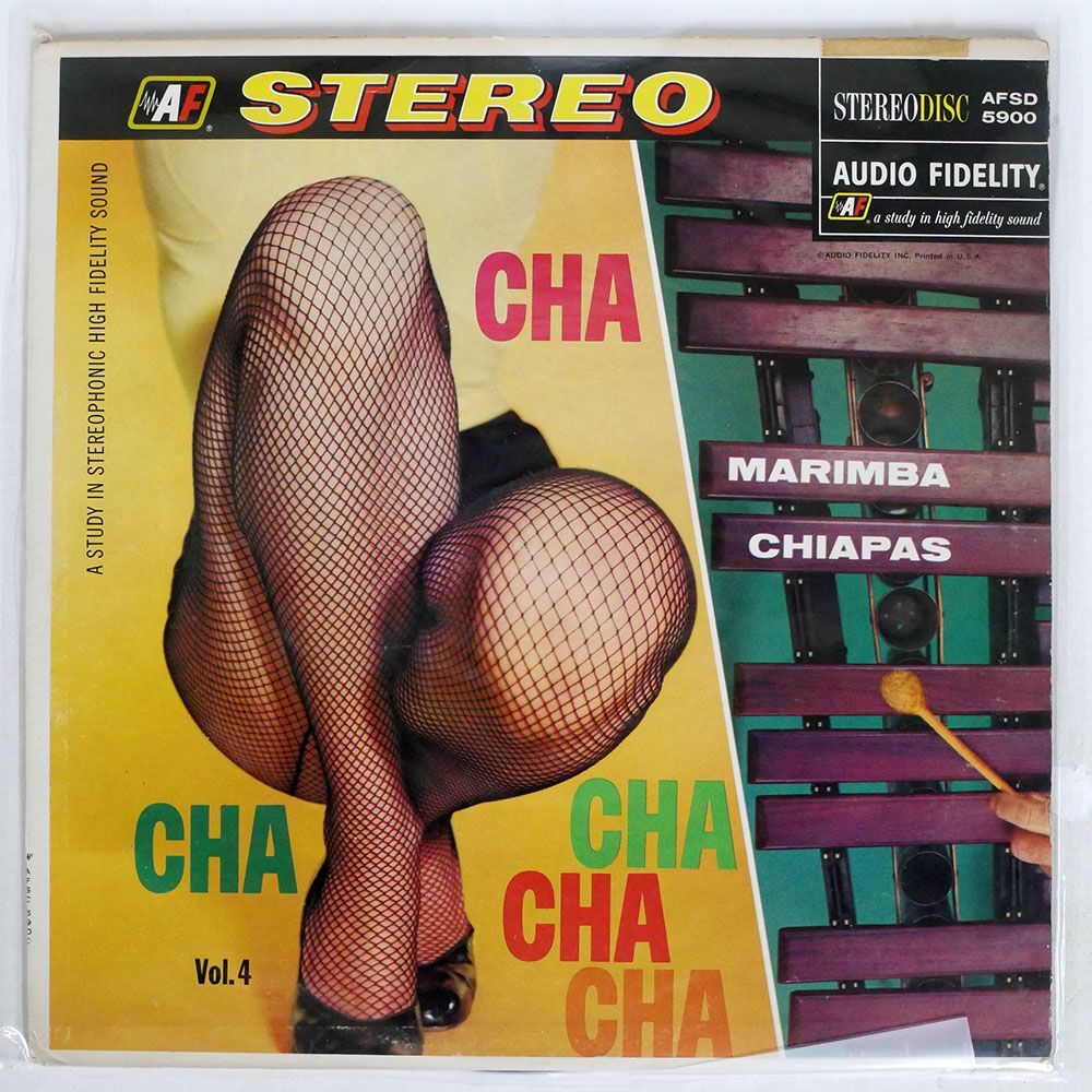 米 MARIMBA CHIAPAS/CHA CHA CHA VOL.4/AUDIO FIDELITY AFSD5900 LPの画像1