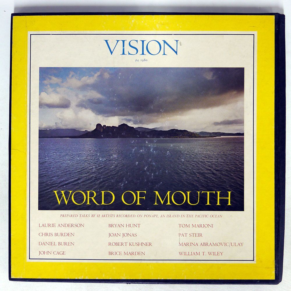 VARIOUS/VISION # - WORD OF MOUTH/CROWN POINT PRESS #4 LP_画像1