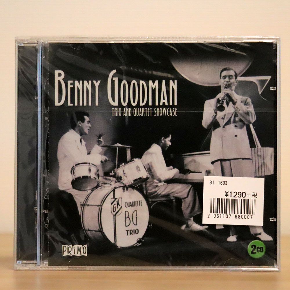 未開封 BENNY GOODMAN/TRIO & QUARTET SHOWCASE/PRIMO PRMCD 6040 CDの画像1