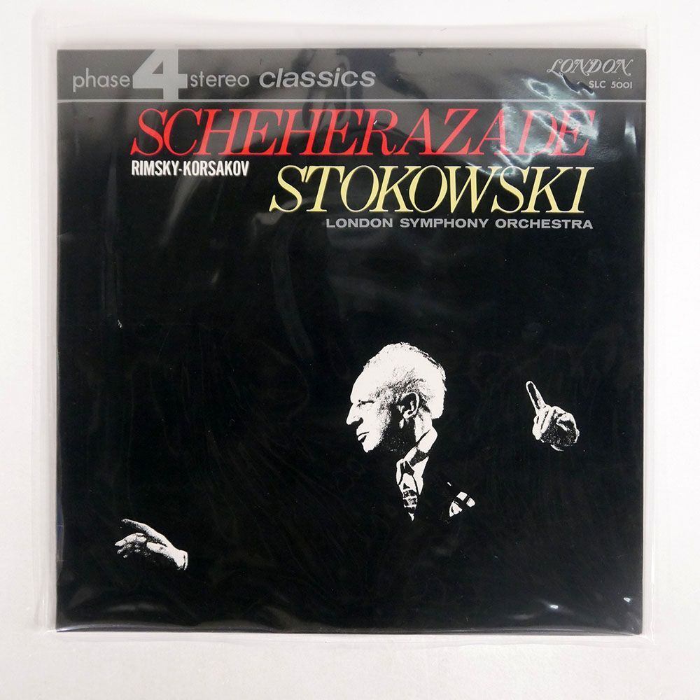 4CH ストコフスキー/コルサコフ:シェエラザード 交響組曲、作品35/LONDON SLC5001 LP_画像1