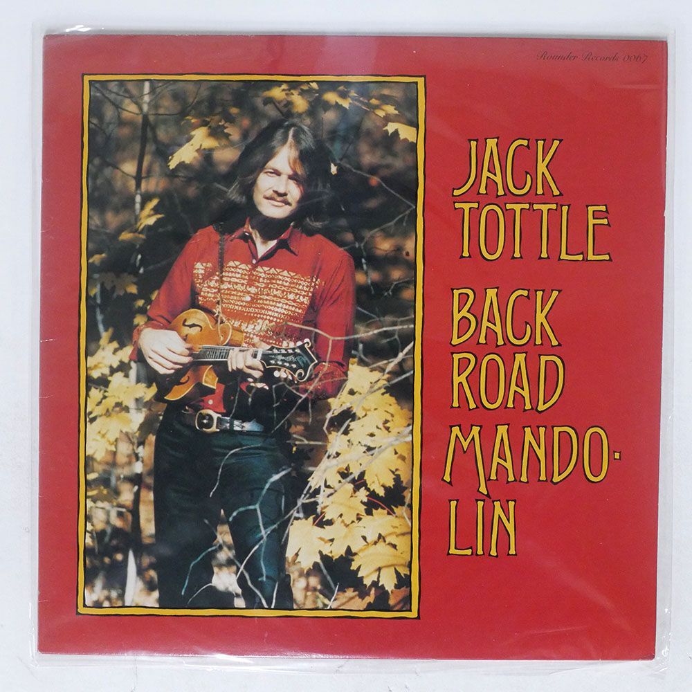 米 ブルーグラス JACK TOTTLE/BACK ROAD MANDOLIN/ROUNDER 0067 LPの画像1