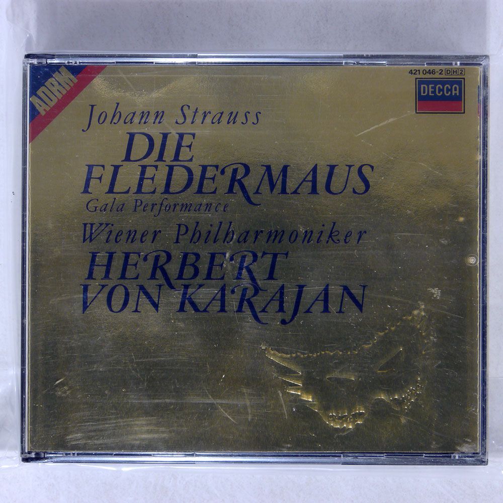 STRAUSS /DIE FLEDERMAUS (WITH GALA PERFORMANCE)/DECCA 421 046-2 CDの画像1