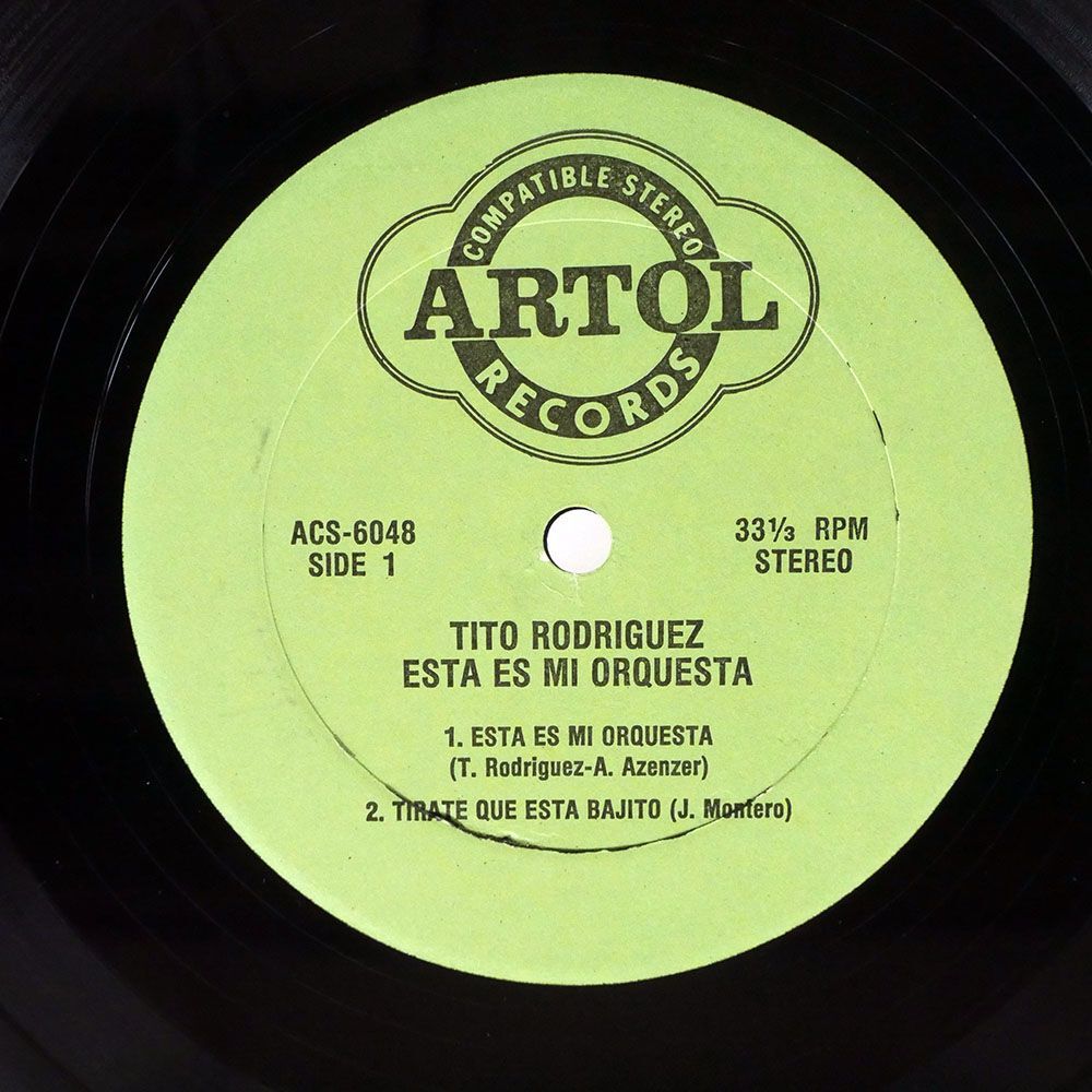 米 TITO RODRIGUEZ/BIG BAND LATINO (ESTA ES MI ORQUESTA)/ARTOL ACS6048 LPの画像2