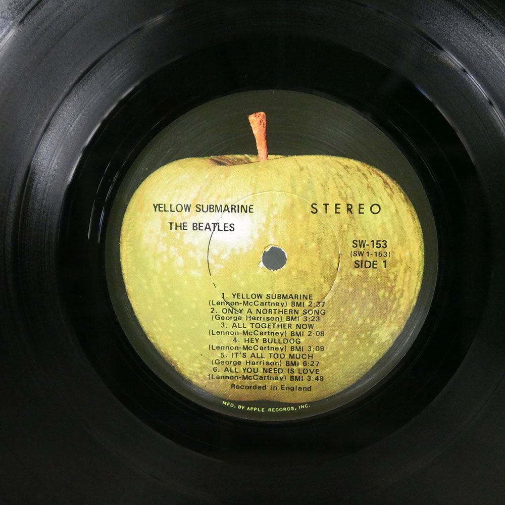 米 BEATLES/YELLOW SUBMARINE/APPLE SW153 LP_画像2