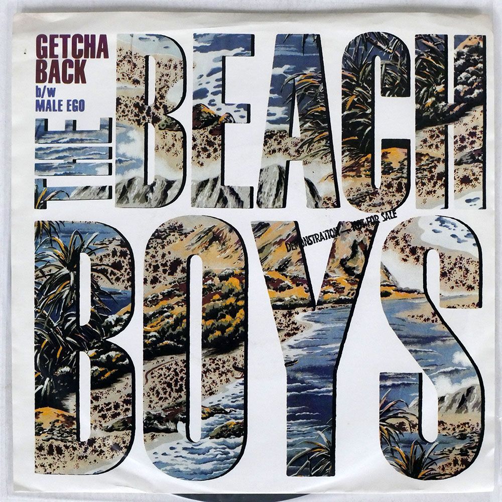 米 BEACH BOYS/GETCHA BACK/CARIBOU ZS404913 7 □の画像1