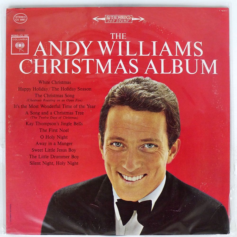 米 ANDY WILLIAMS/CHRISTMAS ALBUM/COLUMBIA CS8887 LP_画像1