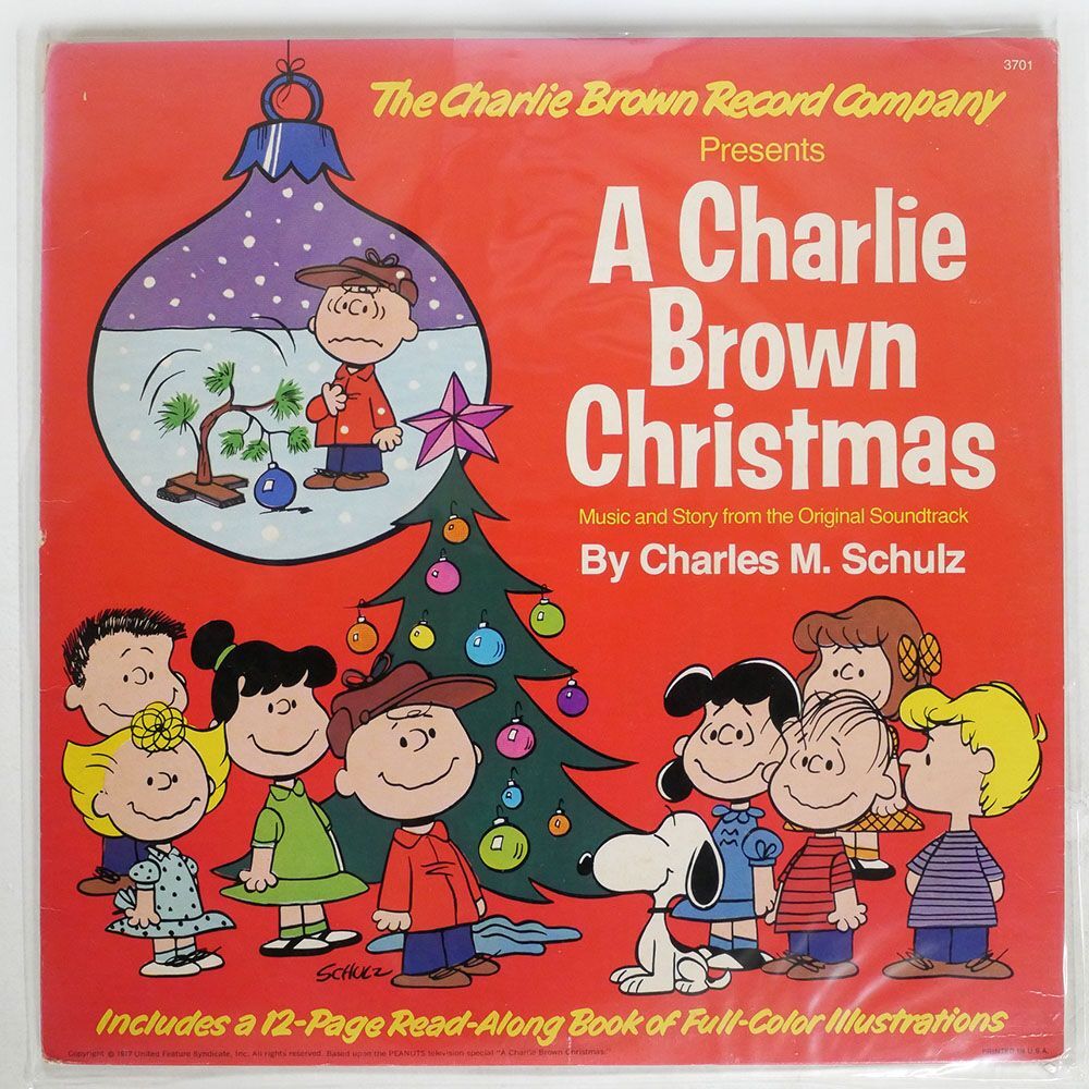 米 OST(CHARLES M. SCHULZ)/A CHARLIE BROWN CHRISTMAS/CHARLIE BROWN 3701 LPの画像1