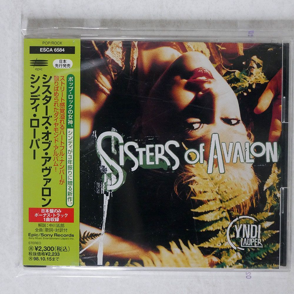 CYNDI LAUPER/SISTERS OF AVALON/EPIC ESCA6584 CD □の画像1