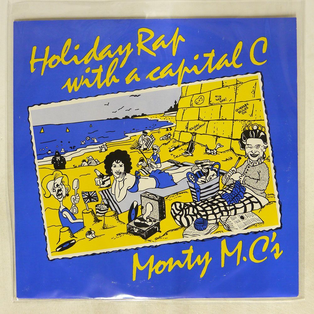 英 ペラ MONTY MC/HOLIDAY RAP WITH A CAPITAL C/DEBUT EDGE DEBTX3011 12_画像1