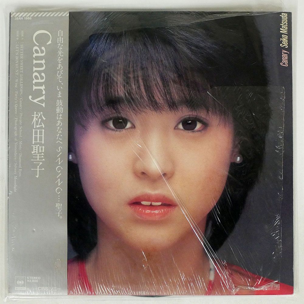 帯付き 松田聖子/CANARY/CBSSONY 28AH1666 LPの画像1