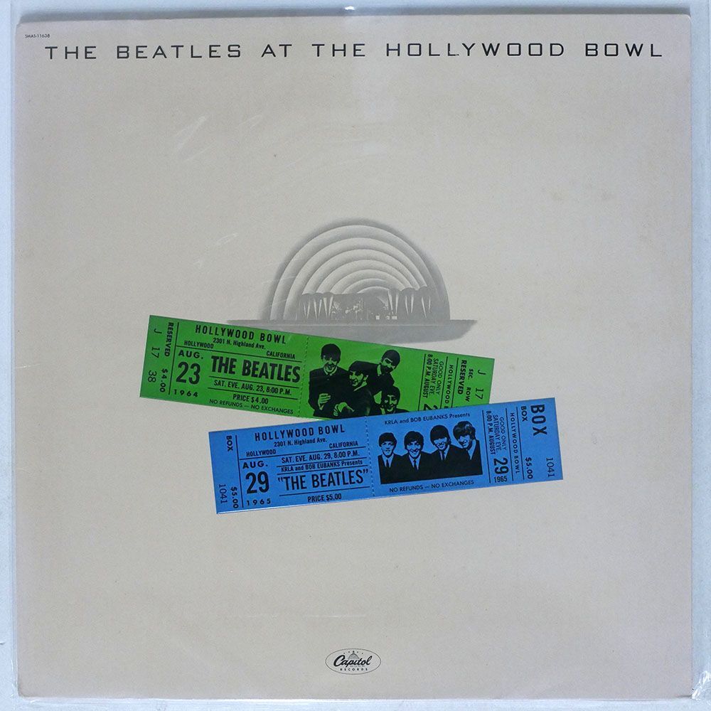 米 BEATLES/AT THE HOLLYWOOD BOWL/CAPITOL SMAS11638 LPの画像1