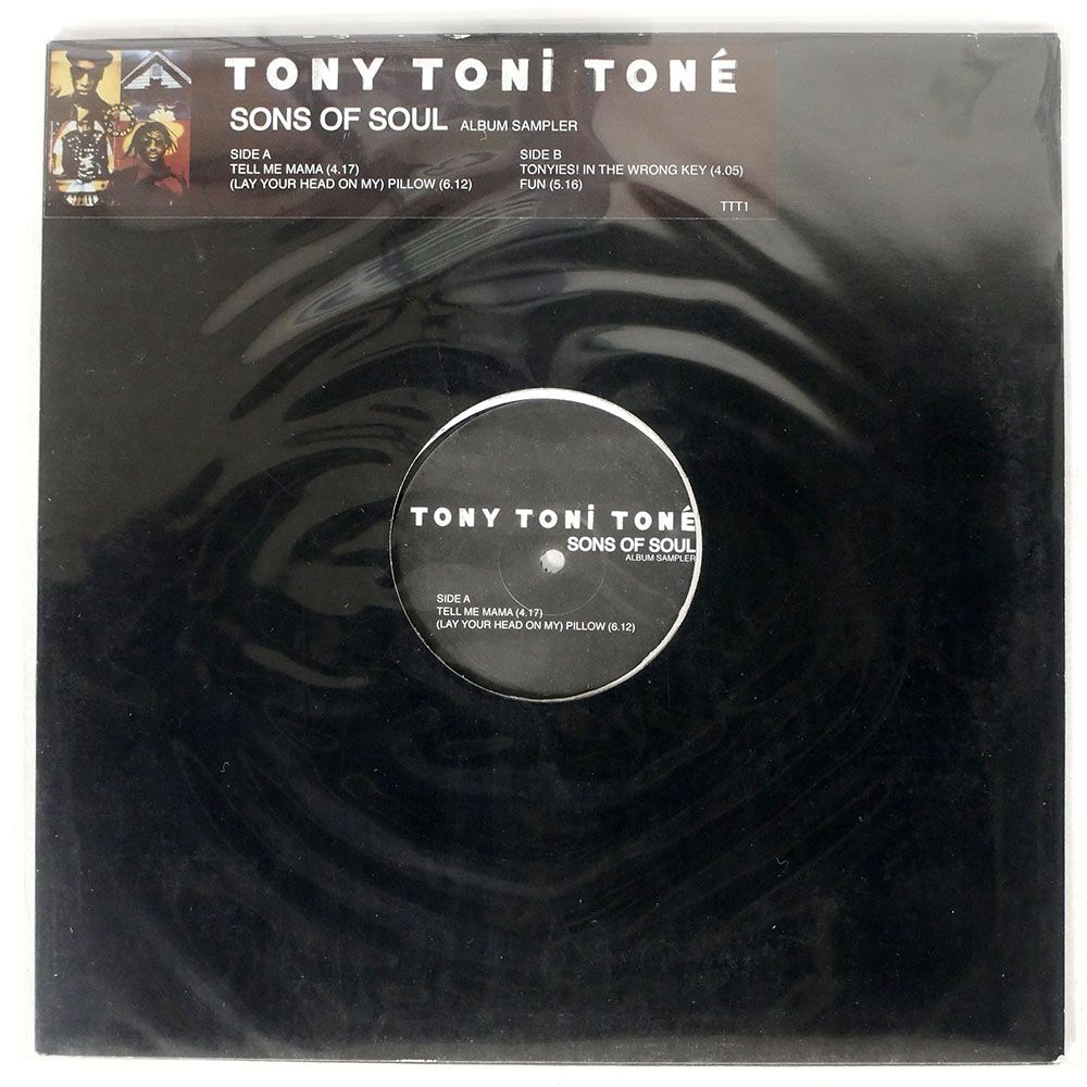 ブート TONY TONI TONE/SONS OF SOUL ALBUM SAMPLER/NOT ON LABEL TTT1 12の画像1