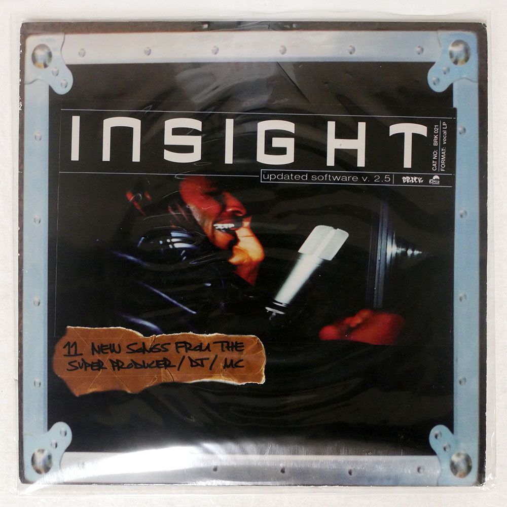 INSIGHT/UPDATED SOFTWARE V. 2.5/BRICK BRK021 LP