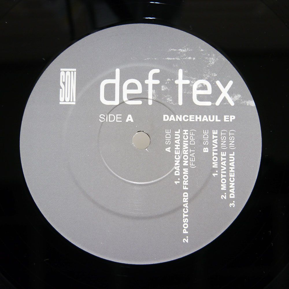 英 DEF TEX/DANCEHAUL EP/SON SON022 12_画像2