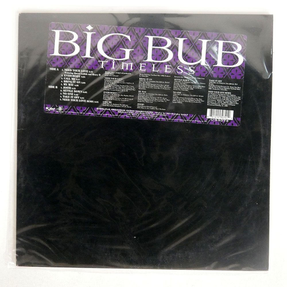 米 BIG BUB/TIMELESS/KEDAR ENTERTAINMENT U53074 LPの画像1