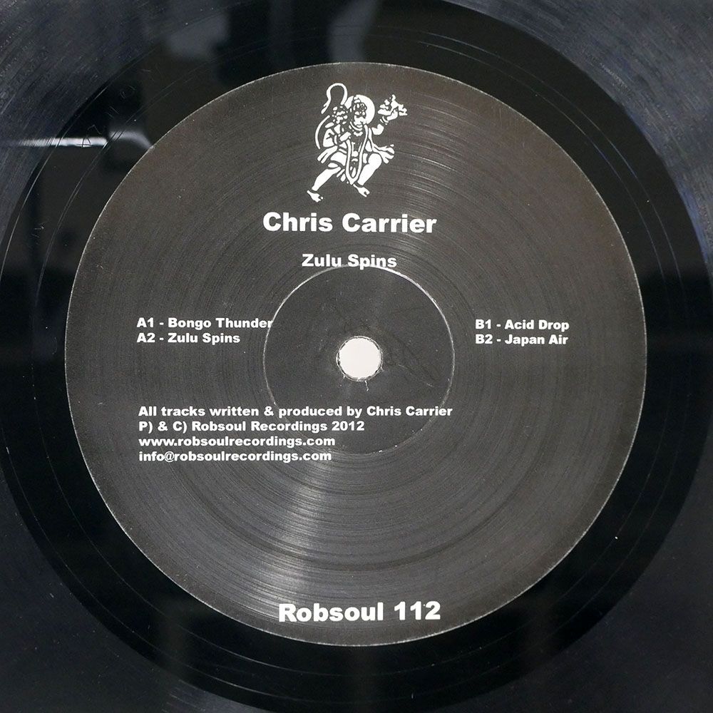 CHRIS CARRIER/ZULU SPINS/ROBSOUL RECORDINGS ROBSOUL 112 12の画像1