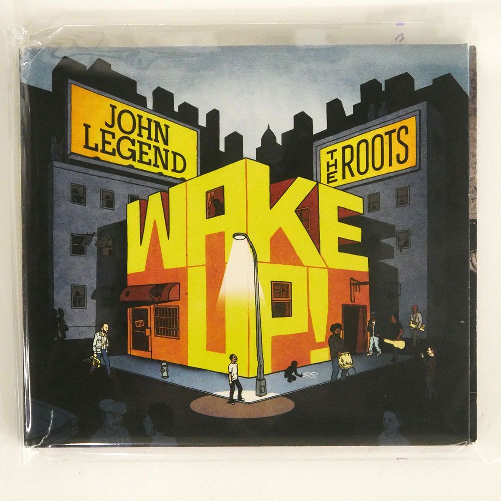 紙ジャケ JOHN LEGEND & THE ROOTS/WAKE UP!/GETTING OUT OUR DREAMS 88697 37082 2 CD □の画像1