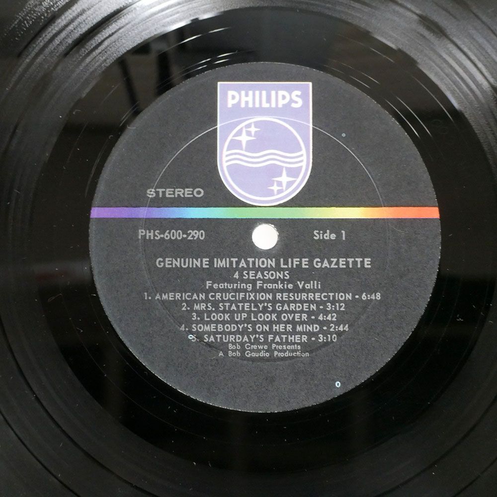 米 FOUR SEASONS/GENUINE IMITATION LIFE GAZETTE/PHILIPS PHS600290 LP_画像2