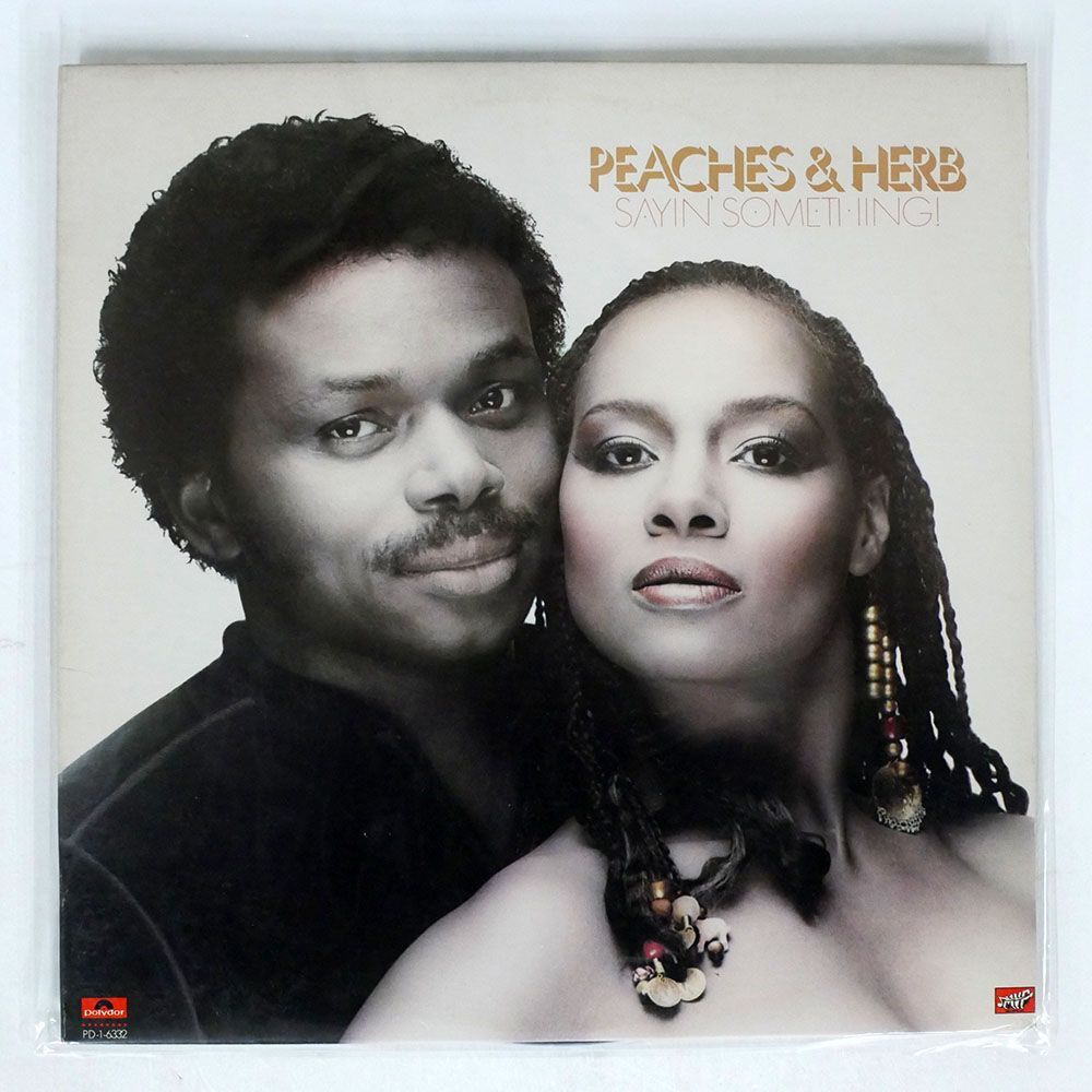 米 PEACHES & HERB/SAYIN’ SOMETHING/POLYDOR PD16332 LPの画像1