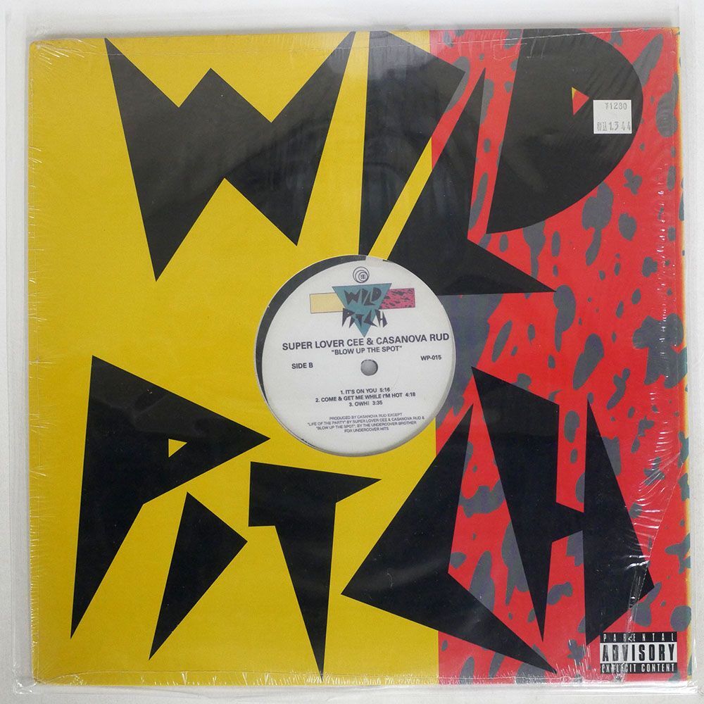 SUPER LOVER CEE & CASANOVA RUD/BLOW UP THE SPOT!/WILD PITCH WP015 12の画像1