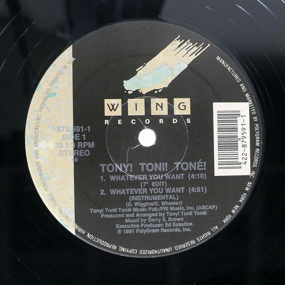 TONY! TONI! TON!/WHATEVER YOU WANT FEELS GOOD/WING 8795911 12の画像2